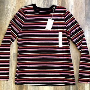 Long Sleeve Striped Shirt
